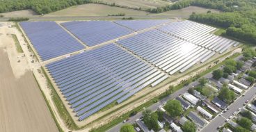 Solar installation from Altus, a Blackstone investment